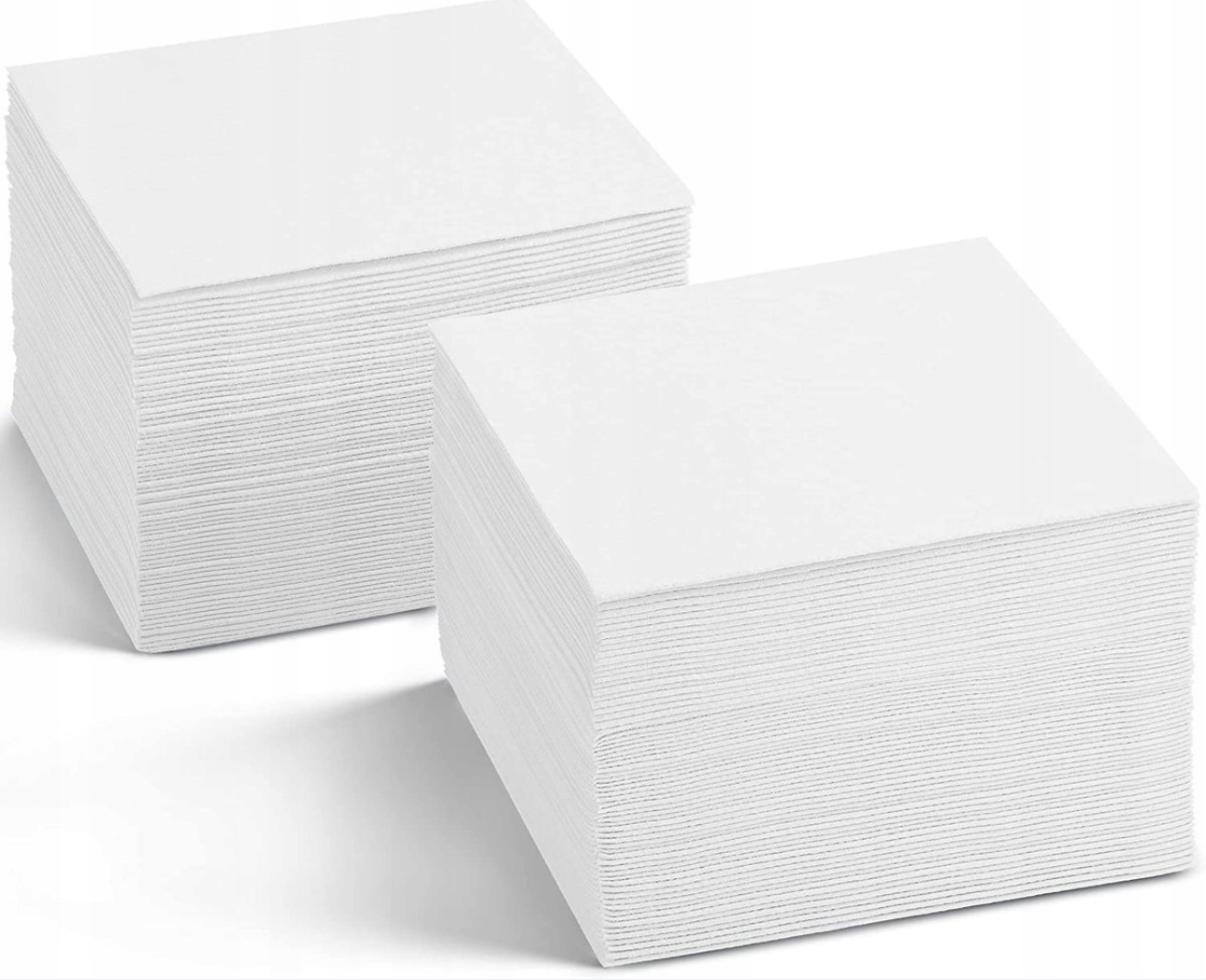 Serwetki papierowe biale 24x24 2-warstwowe 200 szt RIOBA składane barmańskie
