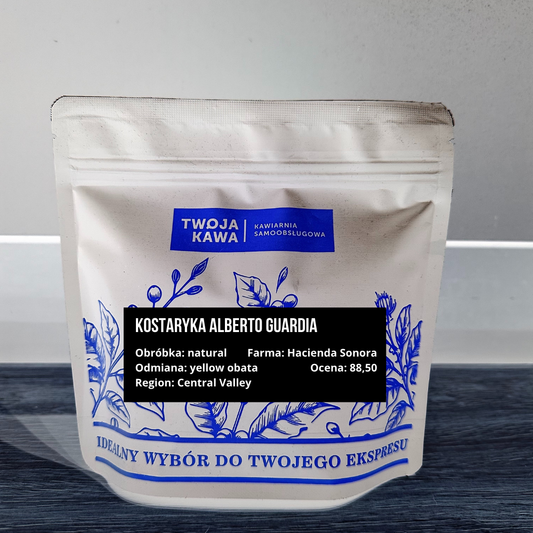 Kawa Ziarnista Specialty – KOSTARYKA ALBERTO GUARDIA – natural – 250g