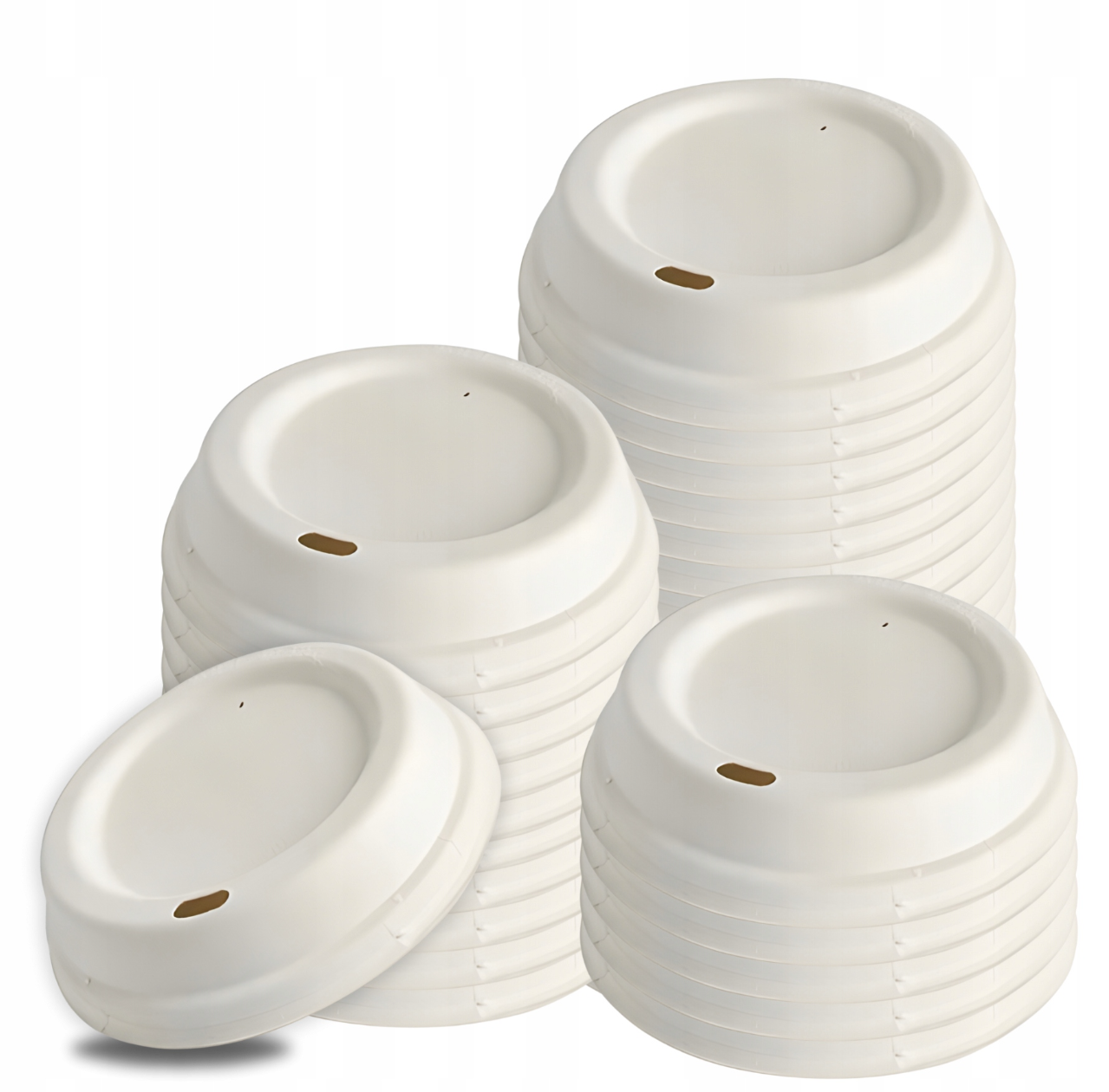 Pokrywka z trzciny cukrowej do kubka fi 80 mm, 250 ml (paczka 50 szt.)