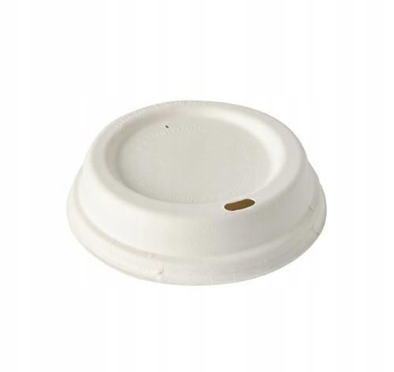 Pokrywka z trzciny cukrowej do kubka fi 90 mm, 300-500 ml (paczka 50 szt.)