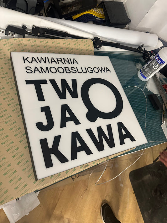 Tylna tablica Twoja Kawa