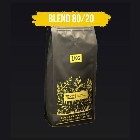 Kawa Ziarnista Specialty BLEND 80/20 – espresso – 1000g