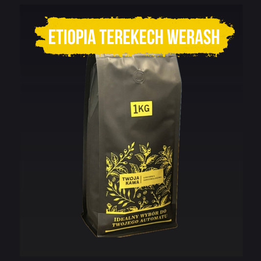 Kawa Ziarnista Specialty – ETIOPIA TEREKECH WERASH – natural – 1000g