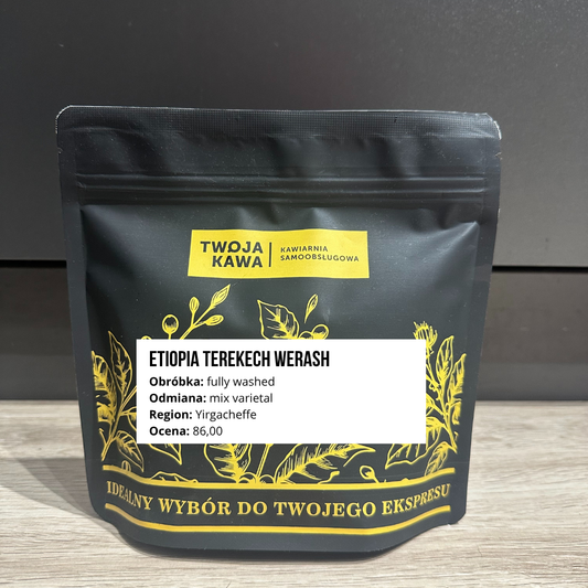 Kawa Ziarnista Specialty – ETIOPIA TEREKECH WERASH – natural – 250g