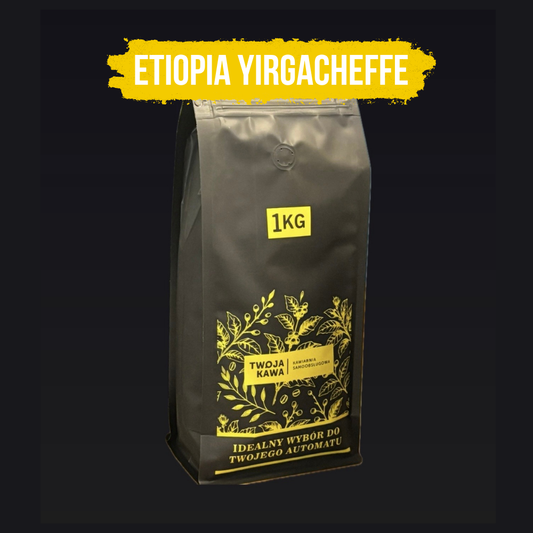 Kawa Ziarnista Specialty ETIOPIA YIRGACHEFFE – espresso – 1000g