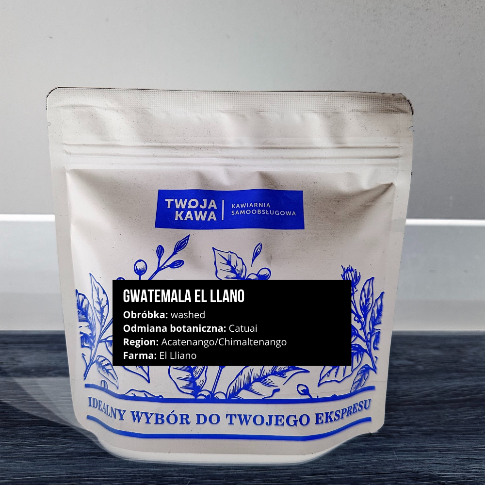 Kawa Ziarnista Specialty GWATEMALA EL LLANO – Washed- 250g