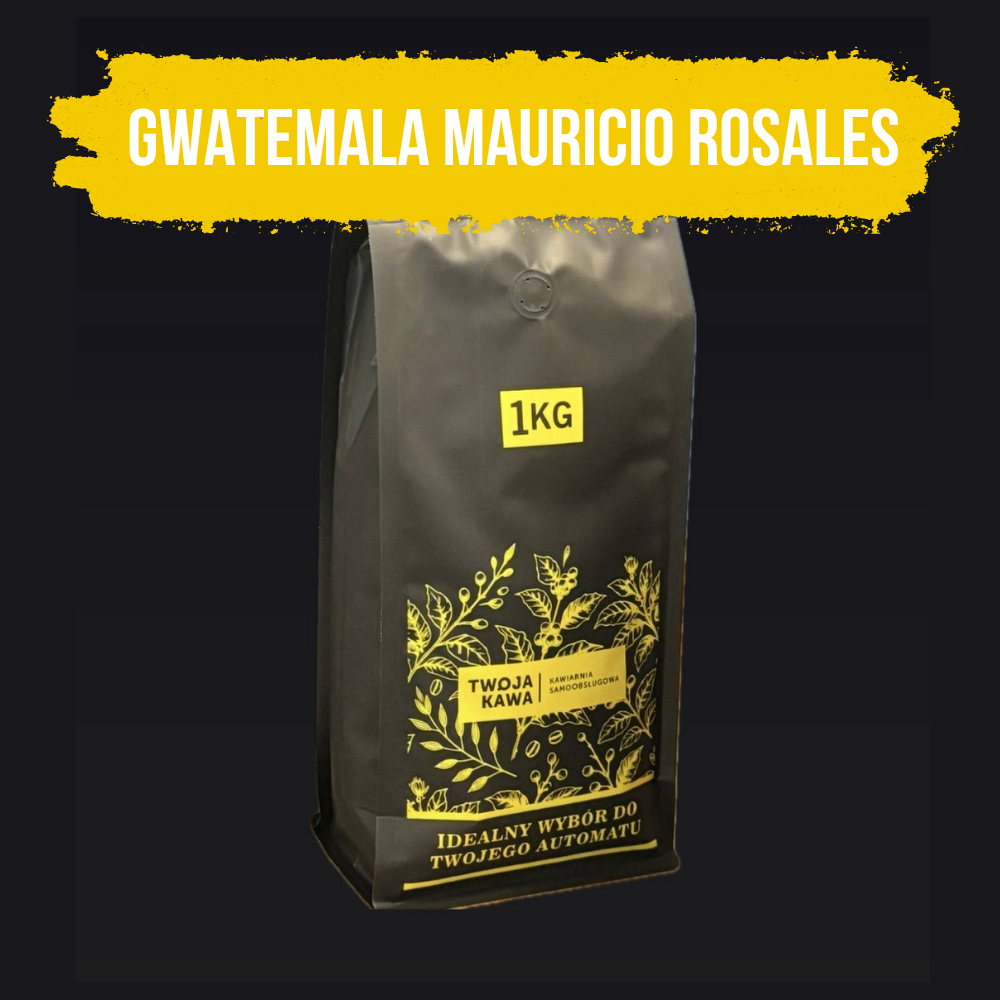 Kawa Ziarnista Specialty – GWATEMALA MAURICIO ROSALES – washed – 1000g